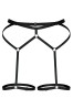 Bel Bacak Bağlantılı Şık Harness - APFT46