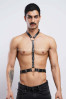 Deri Boyundan Askılı Erkek Harness, Clubwear, Leather Partywear - APFTM124